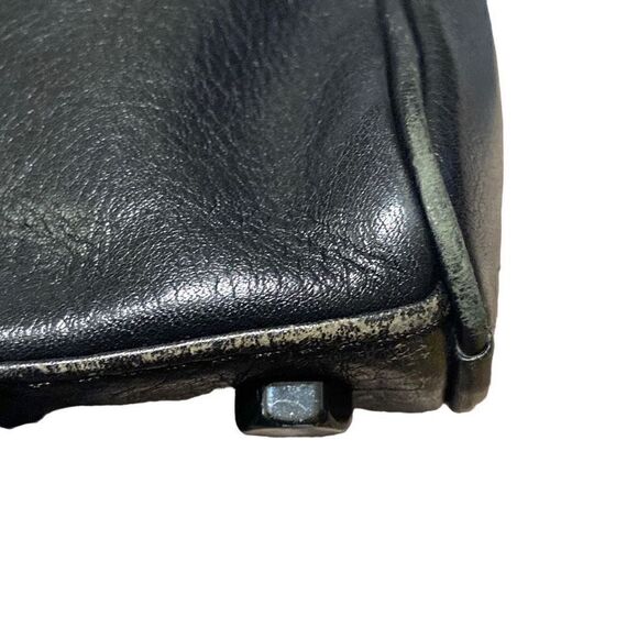 Rebecca Minkoff Mini Mac Black Leather Crossbody Chain Strap - Picture 9 of 10